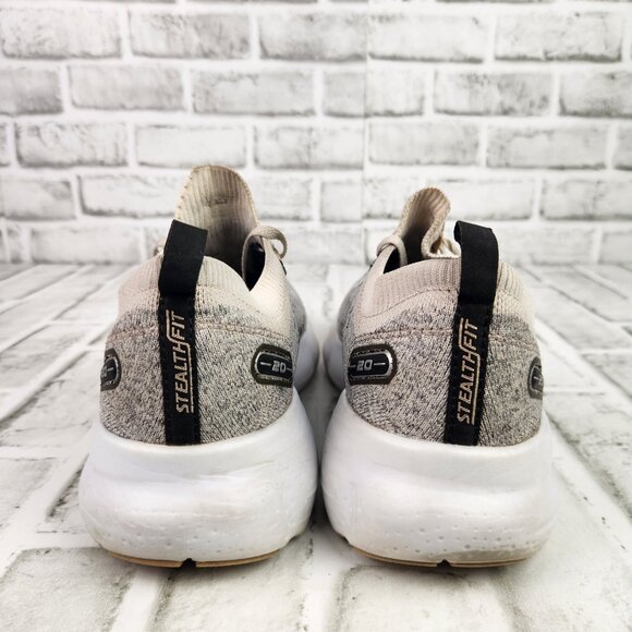 Brooks Glycerin Stealthfit 20 Women's Sz 10.5 B Gray Running Black Athletic Gym - Picture 5 of 10